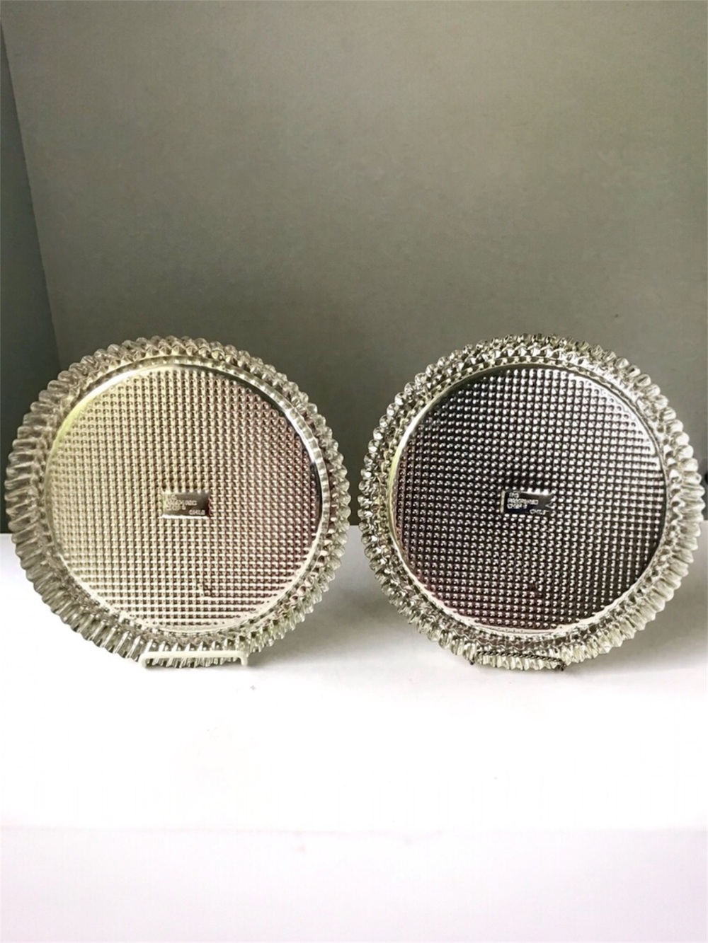 Pampered Chef Flan Pans Set of 2 Quiches Tarts Desserts 10” Metal Baking Pans